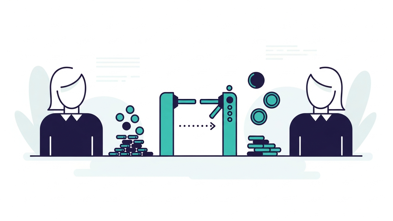 linkedin outbound B2B: Illustration als Metapher