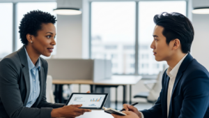 Symbolbild zum Thema warum echter vertrieb wieder damit beginnt den richtigen menschen zu sprechen nicht moeglichst vielen