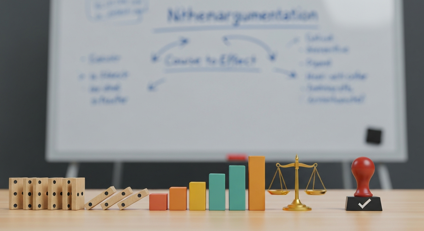 Nutzenargumentation im B2B: Wirkungskette, Impact und Beweis (photorealistisch)