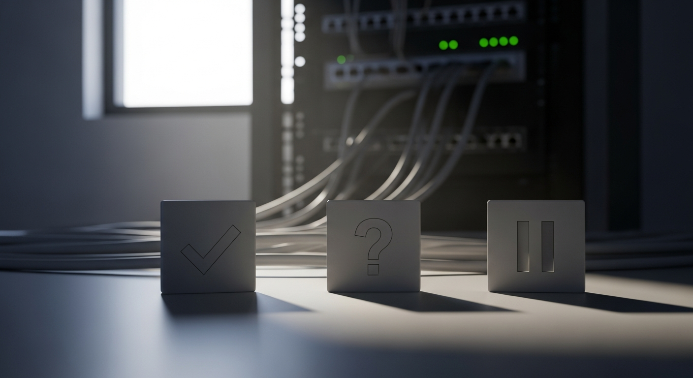 Symbolbild: Domain-Reputation im B2B-Kontext (textfrei).