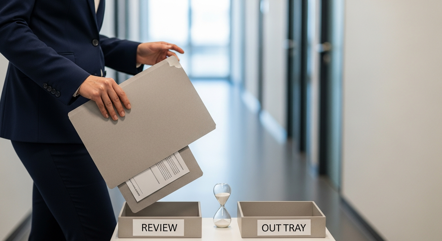 Rechtsgrundlage (Art. 6 DSGVO) im B2B-Kontext, textfreie Illustration.