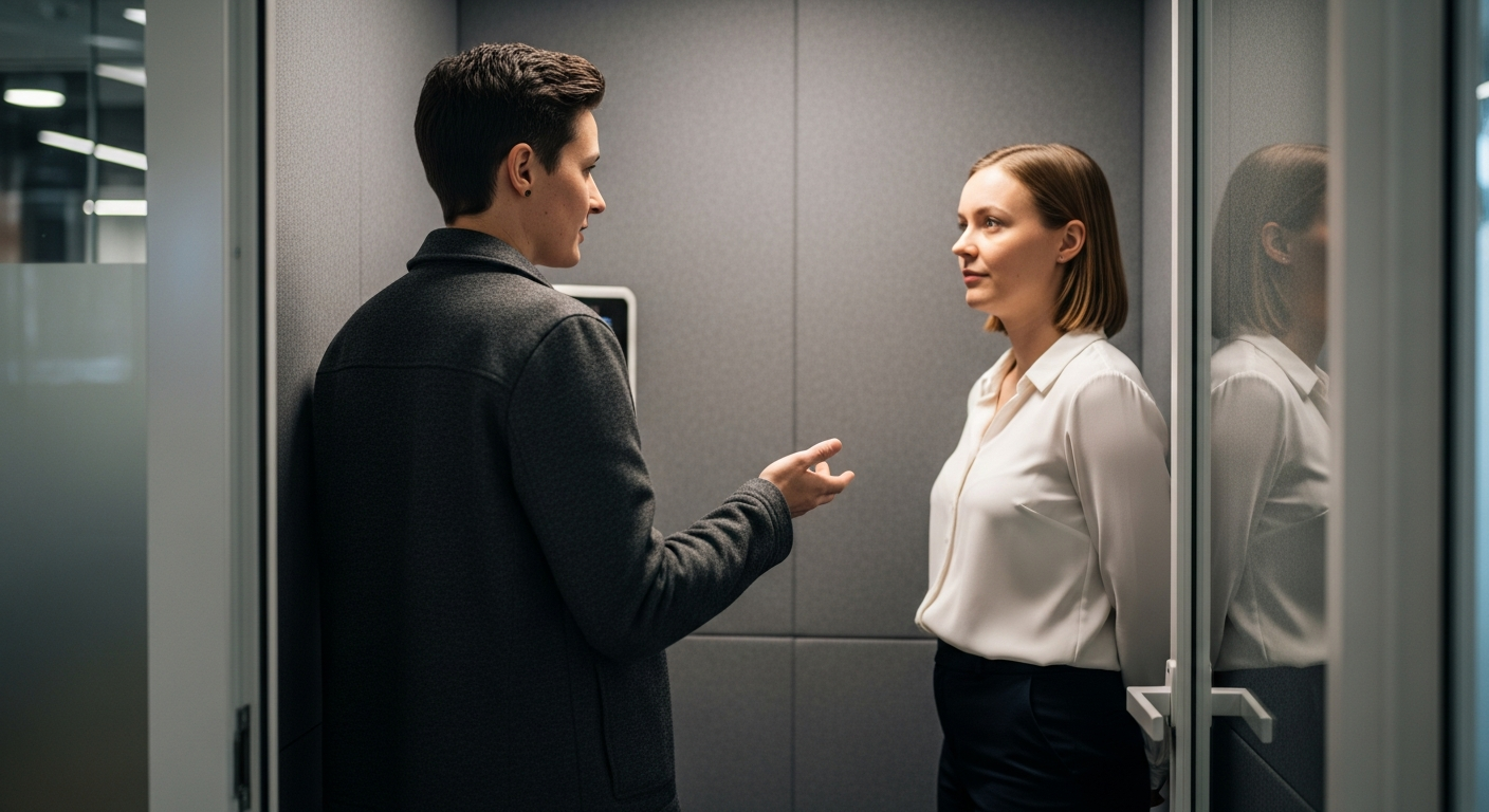 Symbolbild: Hand-off an Sales/Closer im B2B-Kontext (textfrei).