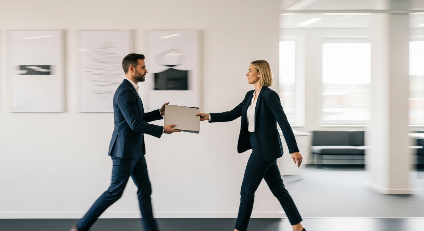 Symbolbild: Verbindlichkeit erzeugen im B2B-Kontext (textfrei).