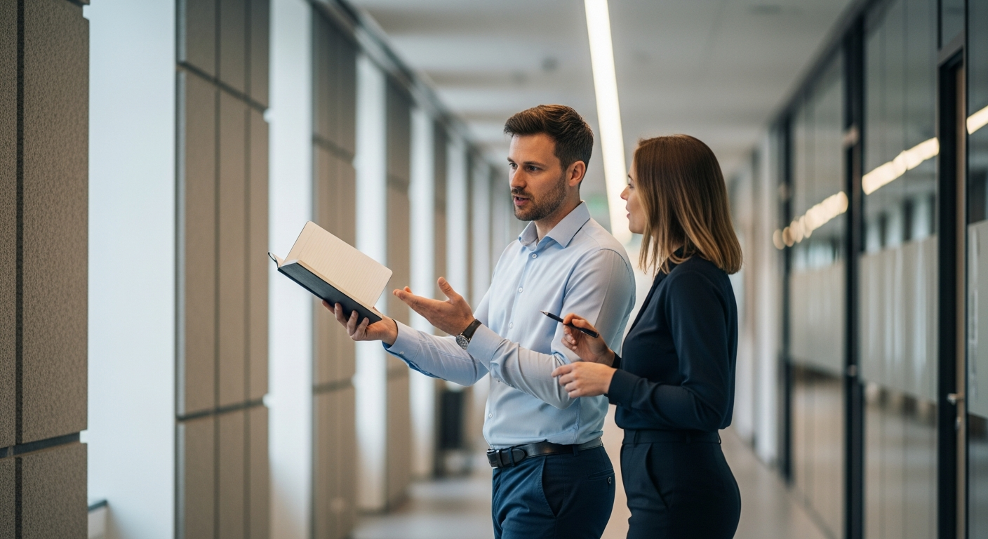 Symbolbild: Multichannel (Telefon, E-Mail, LinkedIn) im B2B-Kontext (textfrei).