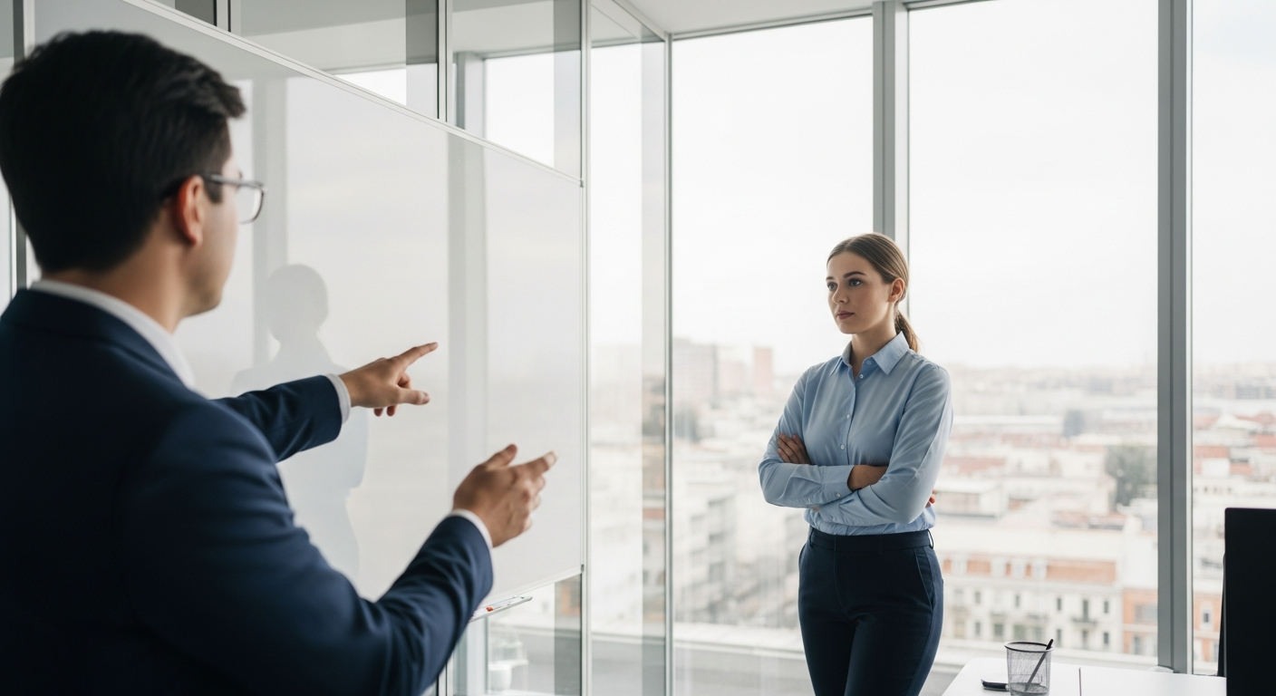 Symbolbild: Double Opt-in (Newsletter-Kontext) im B2B-Kontext (textfrei).