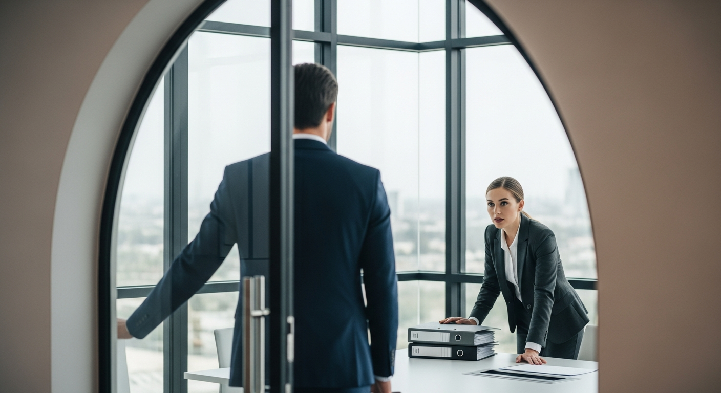 Symbolbild: Automatisierung (Workflows) im B2B-Kontext (textfrei).